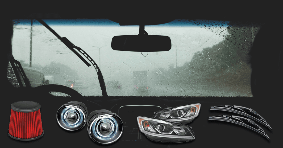 Car Parts That Need Attention After Driving In Heavy Rain:
