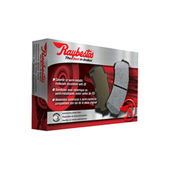 Raybestos R-Line Semi-Metallic Brake Pads For Consistent Stopping Power.