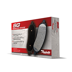 Raybestos Service Grade Ceramic Brake Pads For Reduced Noise & Harshness.