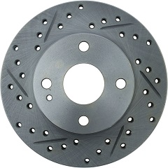 Stoptech Select Sport Drilled & Slotted Brake Rotors by STOPTECH 01