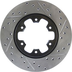 Find the best auto part for your vehicle: Stoptech Sport Drilled & Slotted Brake Rotors is designed to replace your vehicle's factory rotors. Shop now at the best prices.