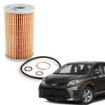 Enhance your car with Toyota Sienna Oil Filter & Parts 