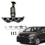 Enhance your car with Toyota Sienna Exhaust Manifold And Converter Assembly 