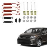Enhance your car with Toyota Sienna Front Brake Hardware 