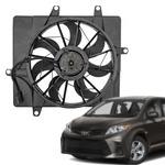 Enhance your car with Toyota Sienna Radiator Fan & Assembly 