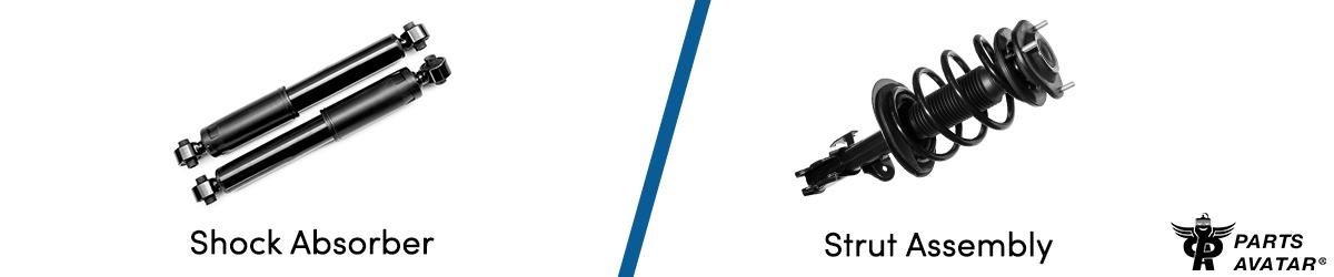 1.1 What Is The Difference Between The Shock Absorbers And Struts?