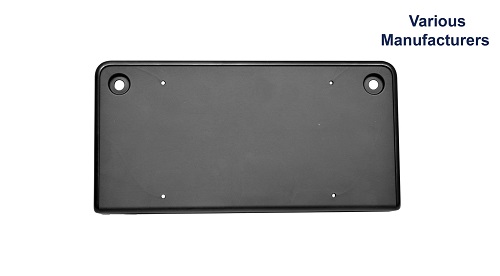 Find the best auto part for your vehicle: Installing a license plate is mandated by law for the unique identification of every car. Shop various manufacturer front bumper license plate bracket