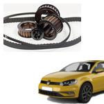 Enhance your car with Volkswagen Gold Drive Belt Pulleys 
