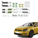 Enhance your car with Volkswagen Gold Front Brake Hardware 