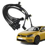 Enhance your car with Volkswagen Gold Ignition Wires 