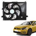 Enhance your car with Volkswagen Gold Radiator Fan Assembly 