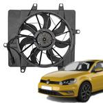 Enhance your car with Volkswagen Gold Radiator Fan & Assembly 