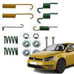 Enhance your car with Volkswagen Gold Rear Brake Hardware 