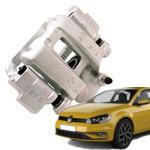 Enhance your car with Volkswagen Gold Rear Left Caliper 