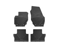 Purchase Top-Quality WeatherTech All-Weather Black Floor Mats by Weathertech front%26rear_01