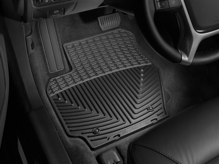 WeatherTech All-Weather Black Floor Mats by Weathertech front_02