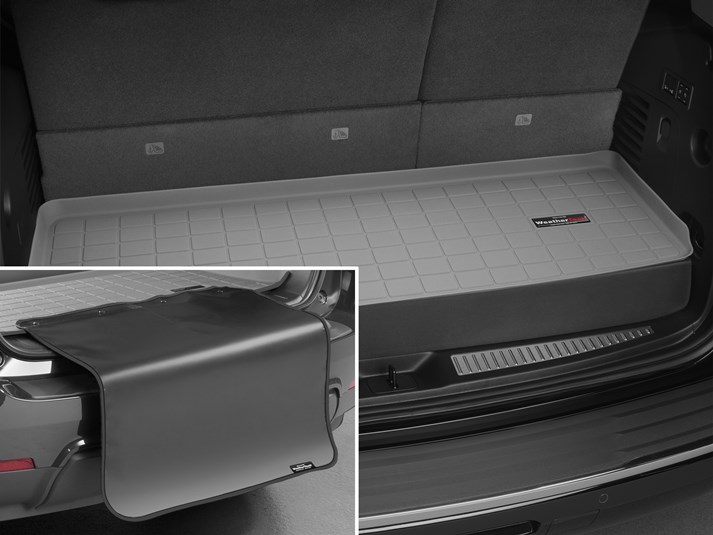 Weathertech Gray Cargo Liner With Bumper Protectors by Weathertech row_02