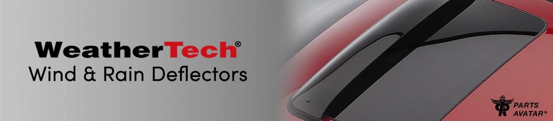 Discover WeatherTech Wind & Rain Deflectors For Your Vehicle