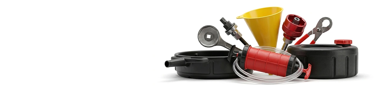 Oil Change Tools & Accessories disponible chez Parts Avatar