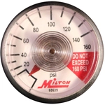 Order 0-160 psi 1/8" (M) NPT Center Back Mount Gauge by MILTON INDUSTRIES INC - 638-7 For Your Vehicle