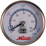 Order 0-60 psi 1/4" Mini Gauge by MILTON INDUSTRIES INC - 1190 For Your Vehicle