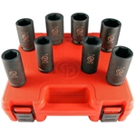 Order 3/4" Drive SAE 6-Point Deep Impact Socket Set (8 Pieces) by CHICAGO PNEUMATIC - 8940167073 For Your Vehicle