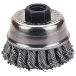 Order 3" Carbon Steel Knotted Cup Brush by FIRE POWER - 1423-2110 For Your Vehicle