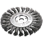 Order 4" Carbon Steel Knotted Standard Twist Wheel Brush by FIRE POWER - 1423-2113 For Your Vehicle