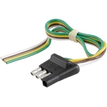 Order 4-Way Flat Wiring Connector by CURT MANUFACTURING - 58030 For Your Vehicle