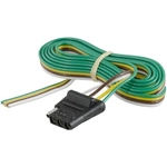 Order 4-Way Flat Wiring Connector by CURT MANUFACTURING - 58040 For Your Vehicle