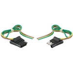 Order 4-Way Flat Wiring Connector by CURT MANUFACTURING - 58304 For Your Vehicle