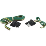 Order 4-Way Flat Wiring Connector by CURT MANUFACTURING - 58355 For Your Vehicle