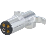Order 4-Way Round Wiring Connector by CURT MANUFACTURING - 58060 For Your Vehicle