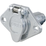 Order 4-Way Round Wiring Connector by CURT MANUFACTURING - 58070 For Your Vehicle