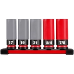 Order MILWAUKEE - 49-66-7831 - 1/2 Drive SAE & Metric 5PC Lug Nut Wheel Socket Set For Your Vehicle