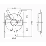 Order A/C Condenser Fan - HO3113101 For Your Vehicle