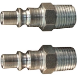 Order A-Style 1/4" (M) NPT 34 CFM Steel Quick Coupler Plug by MILTON INDUSTRIES INC - 777 For Your Vehicle