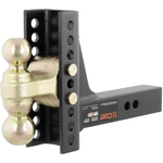 Order CURT MANUFACTURING - 45900 - Adjustable Dual Ball Mount For Your Vehicle