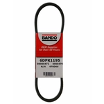 Order Air Conditioning, Alternator And Power Steering Belt by BANDO USA - 6DPK1195 For Your Vehicle