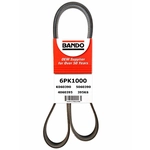 Order Air Conditioning, Alternator And Power Steering Belt by BANDO USA - 6PK1000 For Your Vehicle