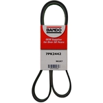 Order Air Conditioning, Alternator, Water Pump, Power Steering Belt by BANDO USA - 7PK2442 For Your Vehicle