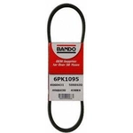 Order Air Conditioning And Alternator Belt by BANDO USA - 6PK1095 For Your Vehicle