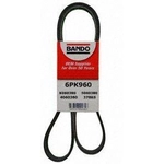 Order Air Conditioning And Alternator Belt by BANDO USA - 6PK960 For Your Vehicle