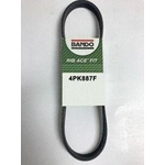 Order Air Conditioning Compressor Belt by BANDO USA - 4PK887F For Your Vehicle