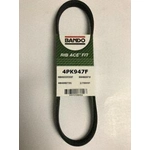 Order Air Conditioning Compressor Belt by BANDO USA - 4PK947F For Your Vehicle