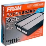 Order Air Filter by FRAM - CA11116 For Your Vehicle