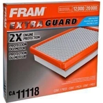 Order Air Filter by FRAM - CA11118 For Your Vehicle