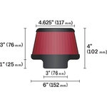 Order Air Filter by K & N ENGINEERING - RU-5288 For Your Vehicle