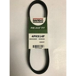 Order Alternator And Power Steering Belt by BANDO USA - 4PK914F For Your Vehicle