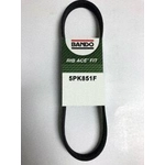 Order Alternator And Water Pump Belt by BANDO USA - 5PK851F For Your Vehicle